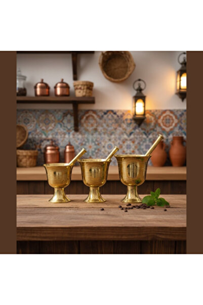 Generic A set of three pestles (mortar and pestle)