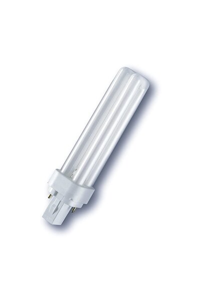 Osram Dulux-D 26W 827 لون أبيض دافئ للغاية G24d-3 غطاء