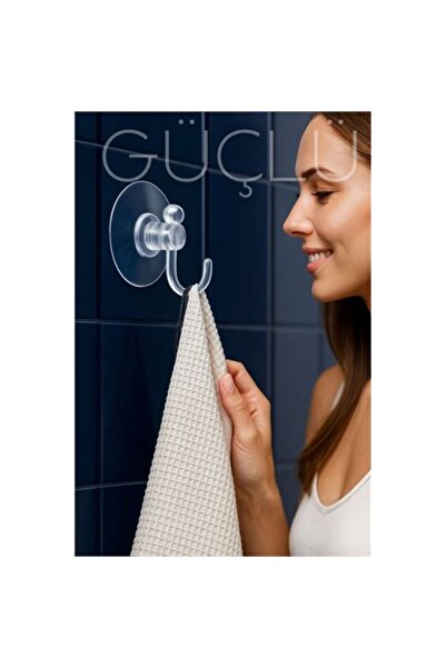 Skygo Transparent Hanging Suction Cup Hook |   Bathroom & Kitchen Wall Hanger...