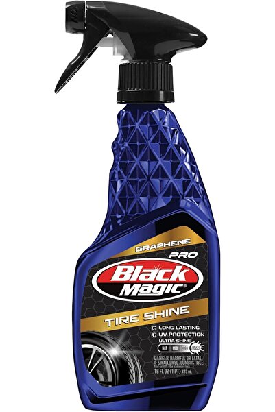 Black Magic 120177 ملمع إطارات جرافين مكثف 16 أونصة، أزرق