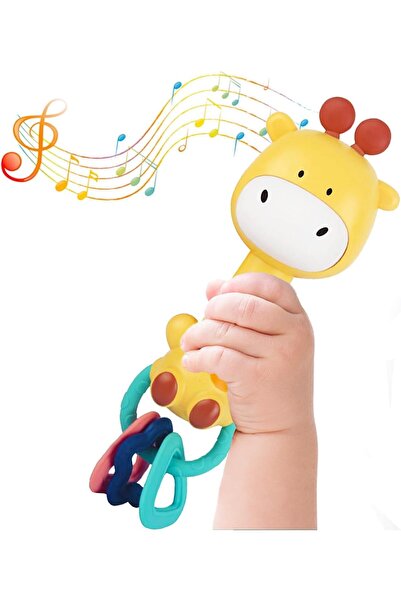 Tazweeq لعبة خشخيشة موسيقية للأطفال من تزويك، لعبة تسنين للأطفال من عمر 6 إلى...