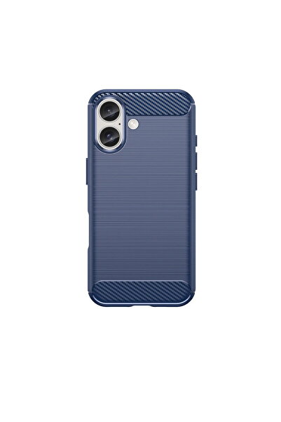 OEM iPhone 16 Plus Blue Carbon Case - Flexible Protection