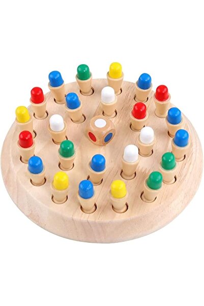 Arabest لعبة ذاكرة خشبية بالعصي من