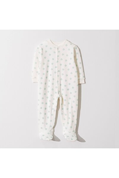 Momercy Floral Organic Cotton Baby Girl Romper