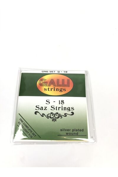 My Yonca Saz Teli Galli 0.18 Size Short Handle Set for Sazs + Mizrap with a Gift