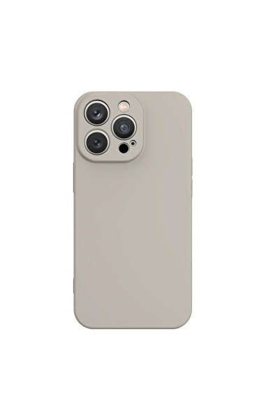 OEM iPhone 14 Plus Silicone Case - Beige
