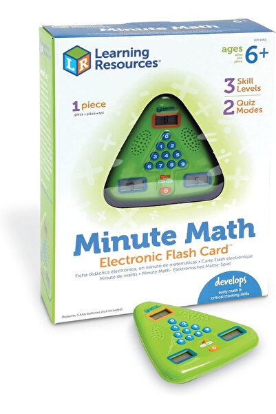 Learning Resources Electronic Flash Card for Mathematics