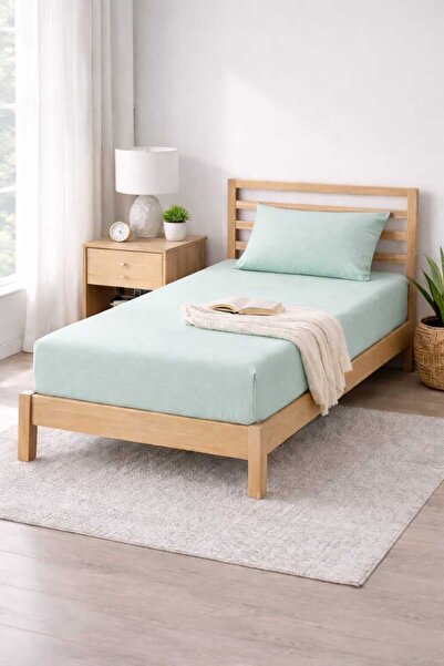 Arca Weaving Single Ranforce Fabric Elastic Fitted Sheet Mattress Cover 100*2...
