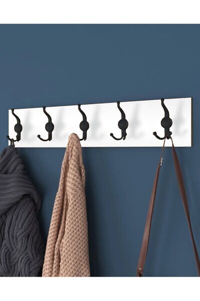Home Mdf Portmanto Duvar Askılığı Elbise Askılığı Askılı Portmanto 5x3 Metal ...