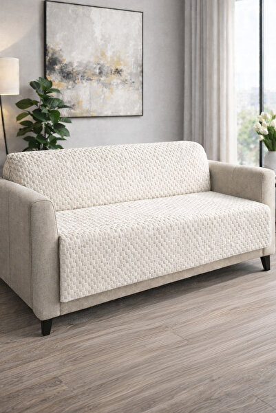 Decomia Home Ponie Embossed Soft Furry Sofa Cover Multi-Purpose Sofa Throw wi...