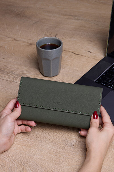 Lysande Premium Genuine Leather Women's Wallet with 16 Card Slots and Phone C...