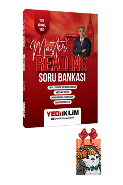 Yediiklim Yayınları YDS YÖKDİL YDT Master Reading Soru Bankası - Fatih ÇÖMEZ