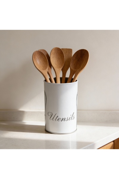 SweetHomes`s Metal Kaşıklık – Tezgah Üstü Mutfak Gereçlik