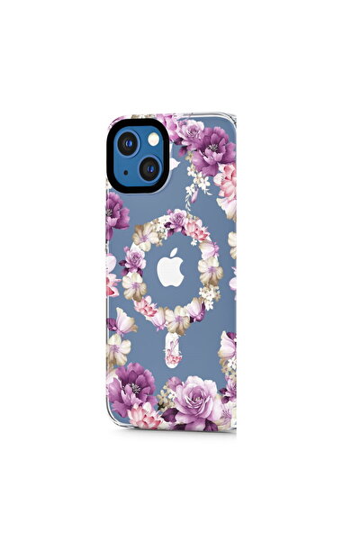 Tech-Protect Rose Floral MagSafe Case - iPhone 13 Mini