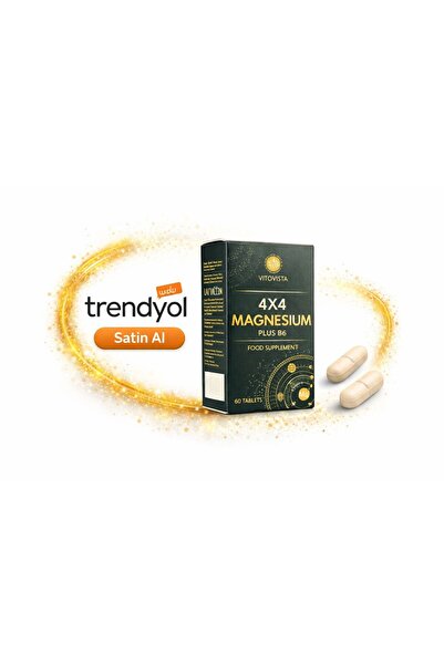 Vitovista 4X4 MAGNESIUM PLUS B6 250 MG 60 TABLET