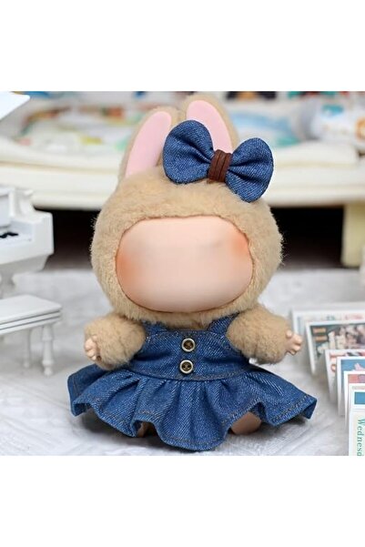 Generic 17 cm Denim Doll Clothes Set