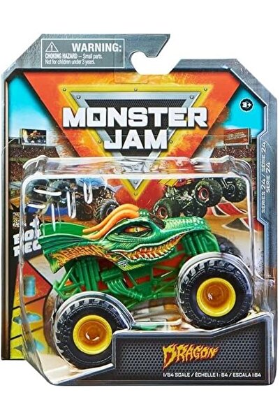 Monster Jam سيارة لعبة دراغون إم 36 بمقياس 1:64