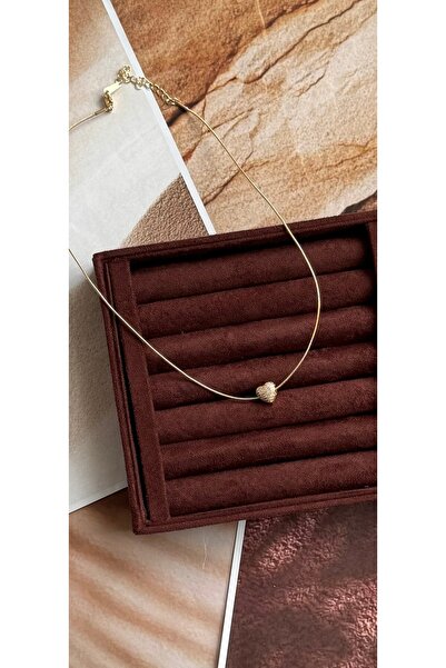 KAD COLLECTION قلادة قلب من الفولاذ