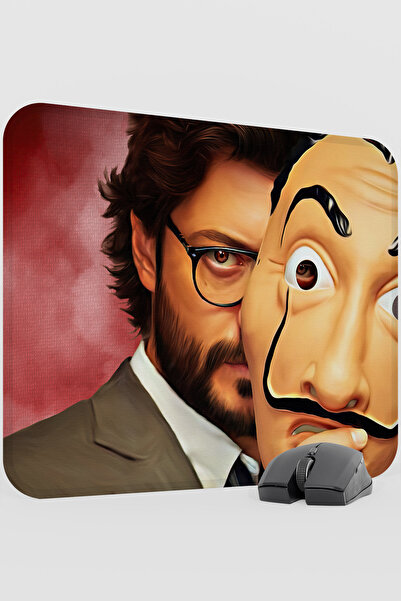 mousepad bastir La Casa De Papel-Profesör V1 48X40 XL Gaming Rubber Non-Slip ...