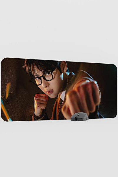 mousepad bastir Study Group K Drama Kdrama V2 90X40 XXL Gaming Rubber Non-Sli...