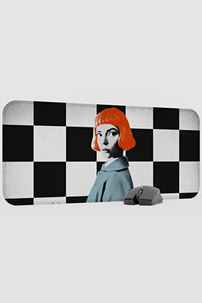 mousepad bastir The Queen's Gambit V2 70X30 XL Gaming Rubber Non-Slip Base Mo...