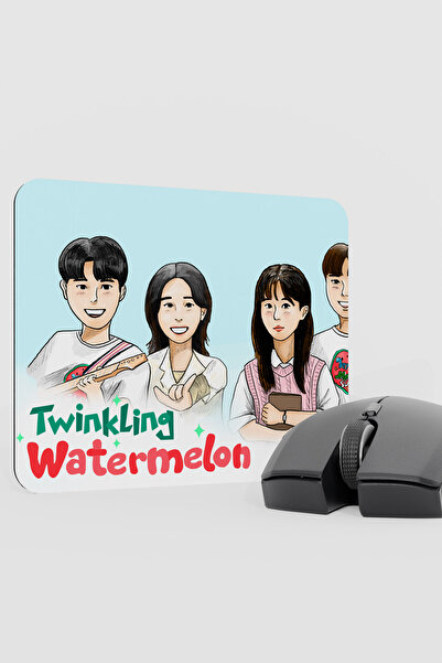 mousepad bastir Twinkling Watermelon- K Drama V3 22X18 Gaming Rubber Non-Slip...