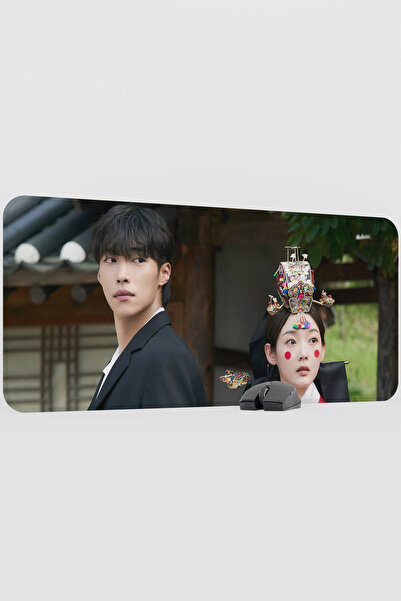 mousepad bastir Mr Plankton K Drama Kdrama V1 90X40 XXL Gaming Rubber Non-Sli...