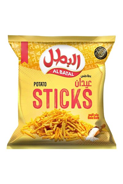 Al Batal أعواد بطاطس بملح البحر، 23 غرام