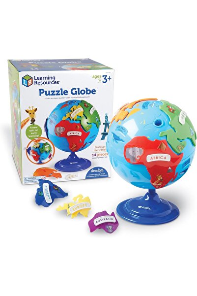 Learning Resources 3D Geography Puzzle