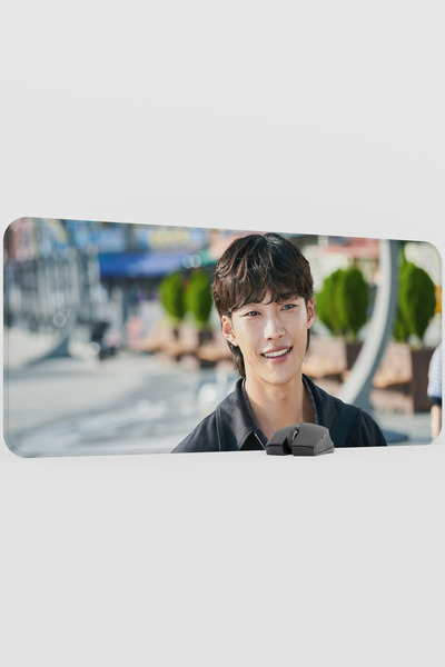 mousepad bastir Mr Plankton K Drama Kdrama V4 90X40 XXL Gaming Rubber Non-Sli...
