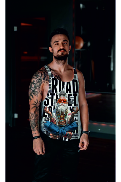 Freeyez FİTNESS BODY ANTREMAN ATLETİ TANK TOP YOGA