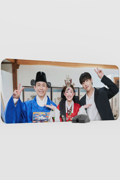 mousepad bastir Mr Plankton K Drama Kdrama V3 90X40 XXL Gaming Rubber Non-Sli...
