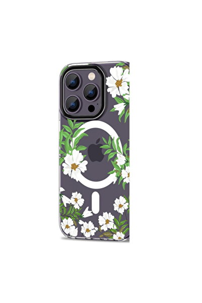 Tech-Protect MagMood Case for iPhone 14 Pro Daisy