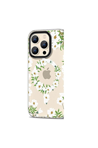 Tech-Protect MagSafe Case for iPhone 15 Pro Daisy