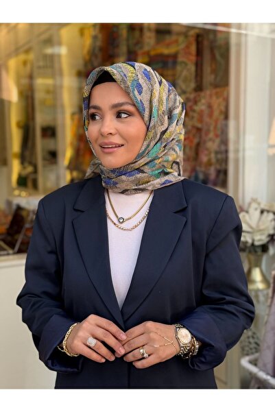 La Boutique Eşarp La Boutique Yaz/Güz Serisi Organik Desenli Eşarp