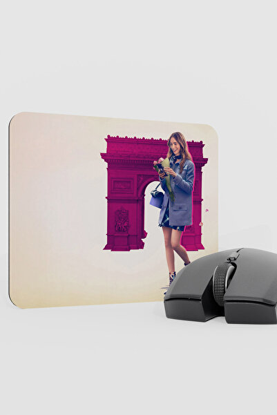 mousepad bastir Emily in Paris V3 22X18 Gaming Rubber Non-Slip Base Mouse Pad...