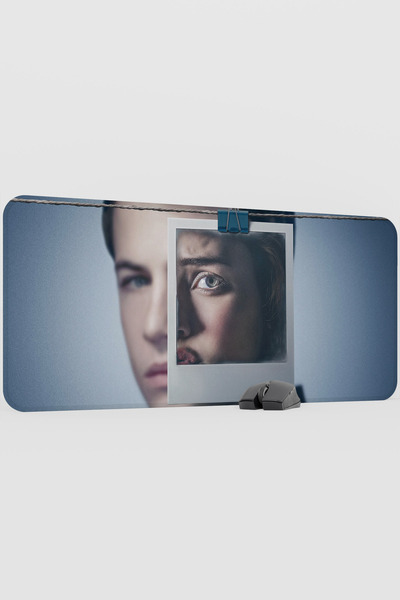 mousepad bastir 13 Reasons Why V5 90X40 XXL Gaming Rubber Non-Slip Base Mouse...