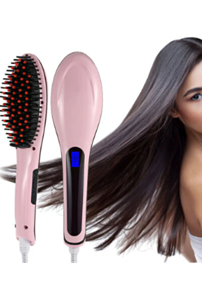 OEM Perie revolutionara de indreptat parul cu ioni si afisaj LCD