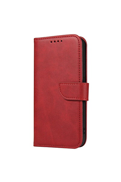 OEM iPhone 15 Pro Red Magnetic Wallet Case