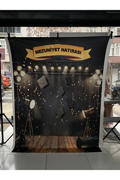 PROMISEBACKDROP2 150x200 Cm Mezuniyet Hatırası Fonu Okul Panoları, Etkinlik Fon