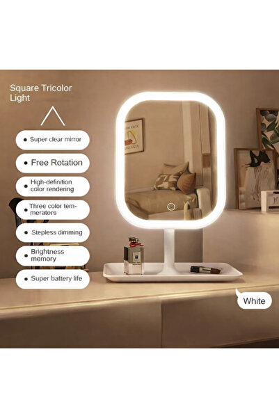 Yokho Dikdörtgen LED’li Makyaj Aynası