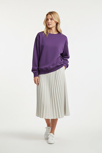 KOZİA OUTDOORS Hanorac unisex, confortabil, fără imprimeu, Basic Oversize, cu...