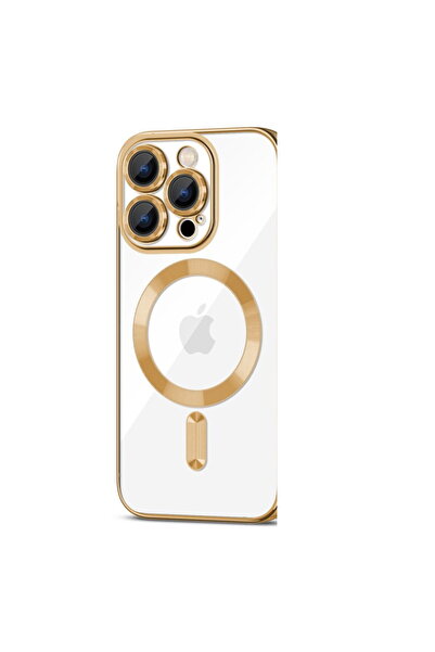 Tech-Protect MagShine Case for iPhone 15 Pro Max Gold