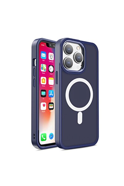 OEM iPhone 15 Plus Blue MagSafe Protective Case