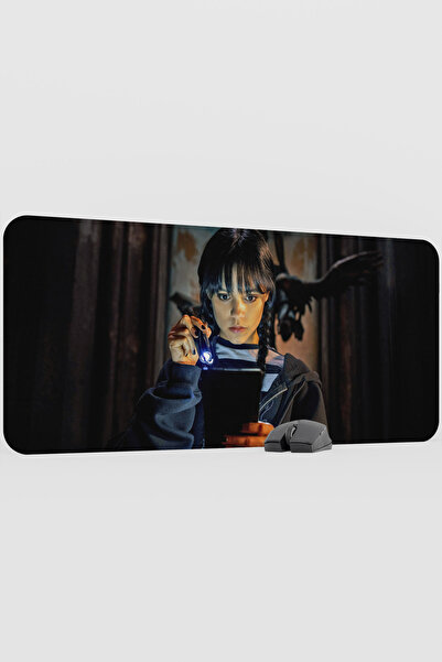 mousepad bastir Wednesday V3 90X40 XXL Gaming Rubber Non-Slip Base Mouse Pad ...