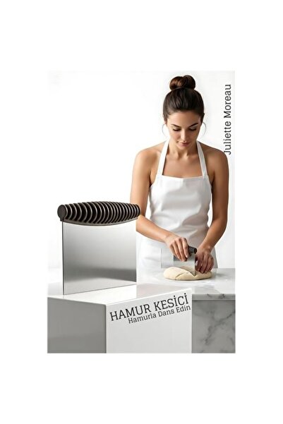 Skygo Dough Cutting and Shaping Spatula Stainless Steel – 12X10.5 cm