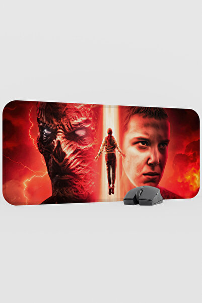 mousepad bastir Stranger Things 2 V3 70X30 XL Gaming Rubber Non-Slip Base Mou...