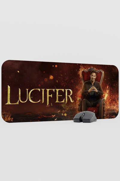 mousepad bastir Lucifer V1 70X30 XL Gaming Rubber Non-Slip Base Mouse Pad Mou...