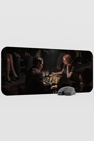 mousepad bastir The Queen's Gambit V3 70X30 XL Gaming Rubber Non-Slip Base Mo...