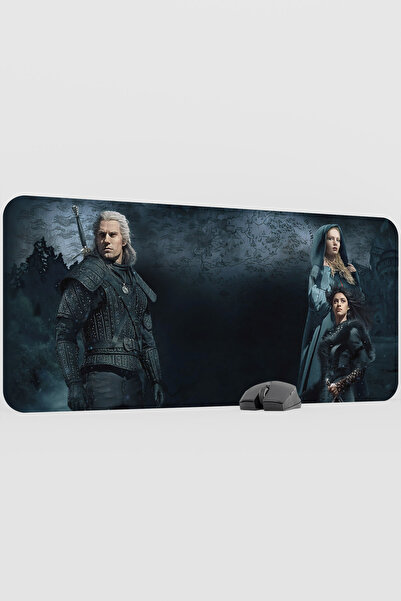 mousepad bastir The Witcher 2 V4 90X40 XXL Gaming Rubber Non-Slip Base Mouse ...